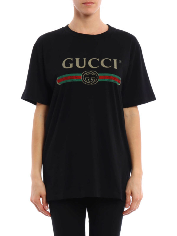 gucci t shirt with flower on back