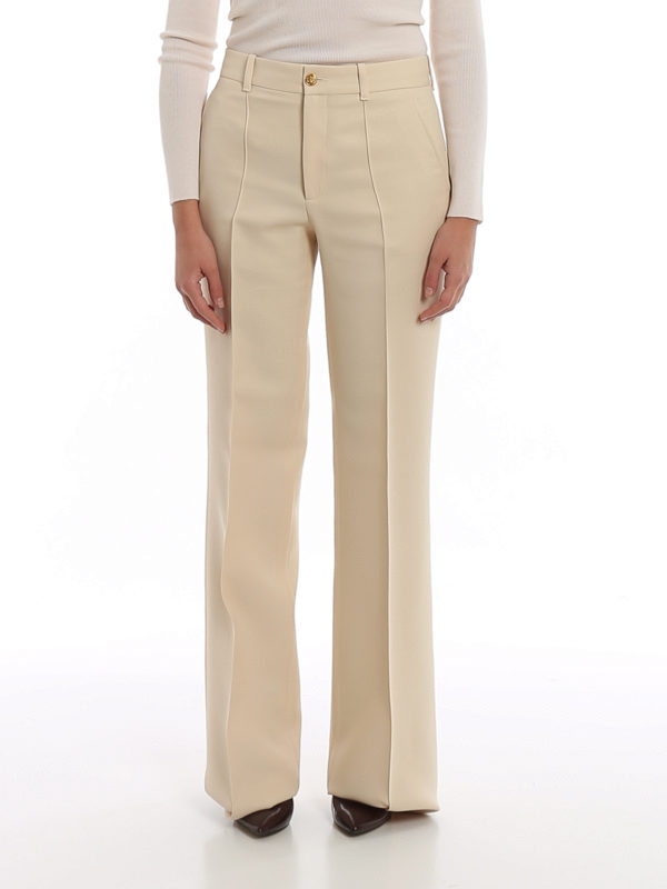 Tailored \u0026 Formal trousers Gucci - Silk 