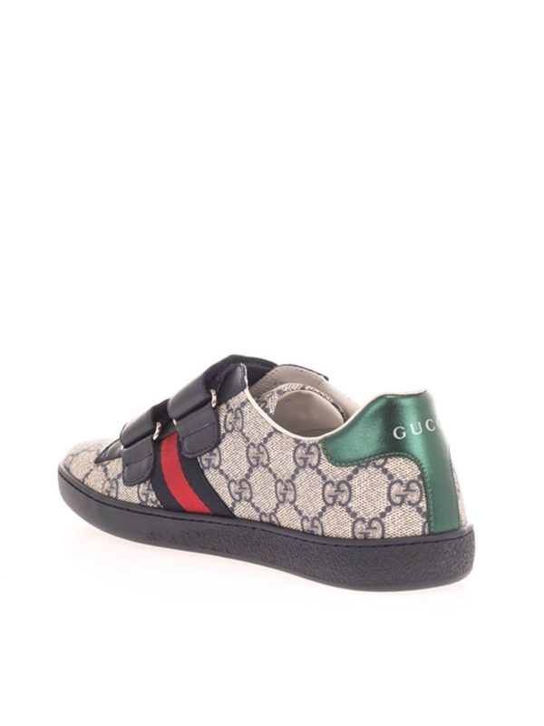 gucci strap trainers