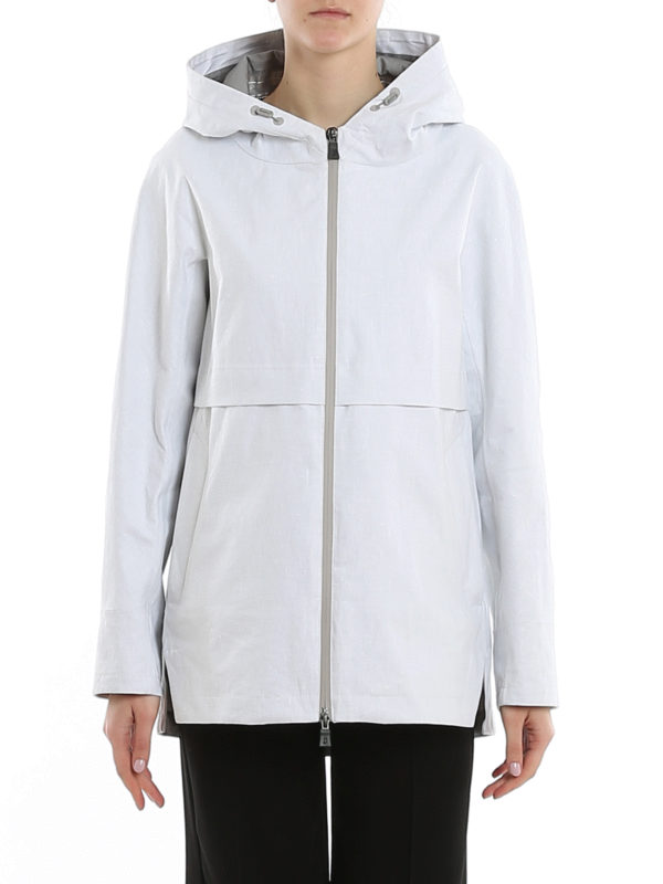 iKRIX HERNO: casual jackets - Laminar linen jacket