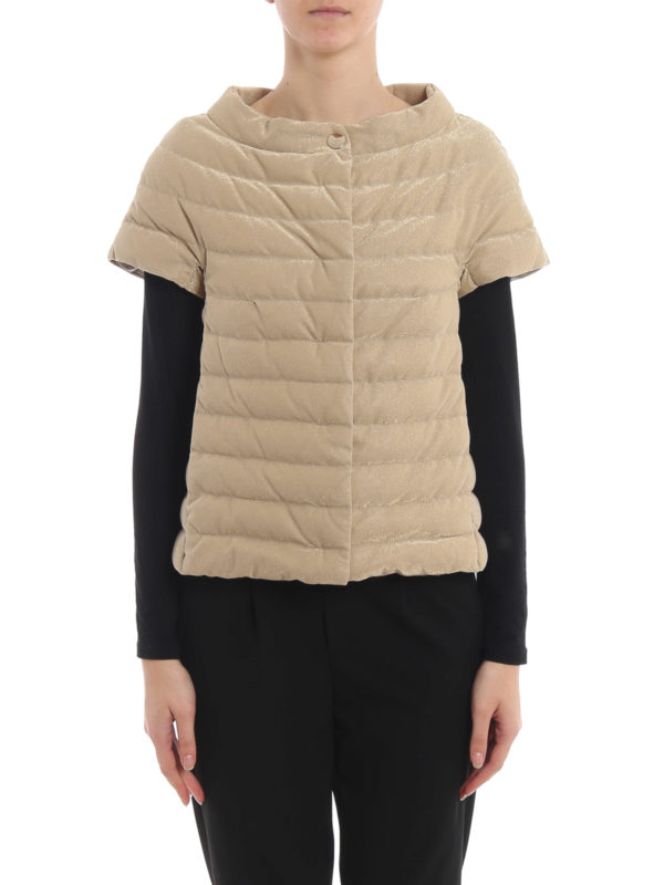 herno cap sleeve jacket