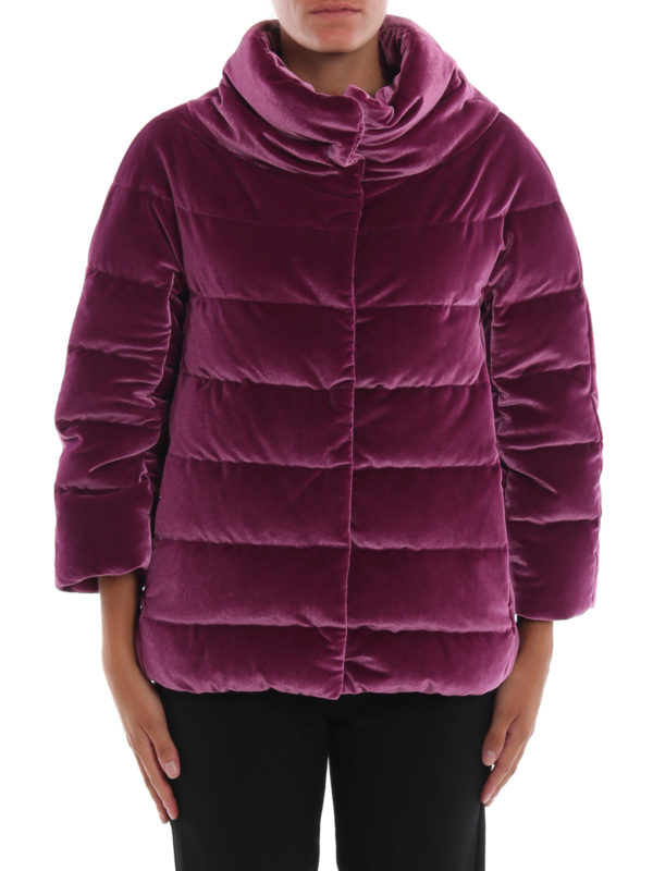 fuchsia puffer jacket
