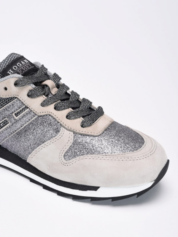 اسپرت،اسنیکرز Hogan Rebel - R261 glitter sneakers - HXW2610Q900GB6384Z