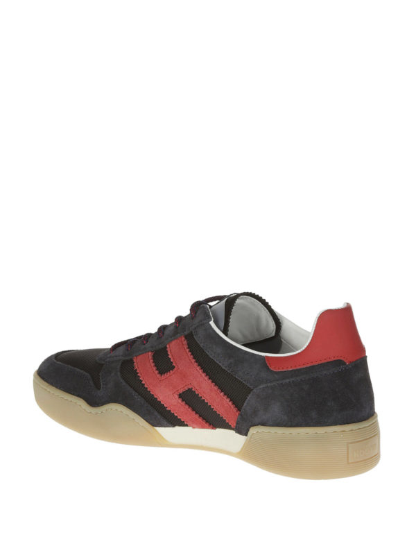 اسپرت،اسنیکرز Hogan - H357 suede and mesh sneakers - HXM3570AC40N3150BV