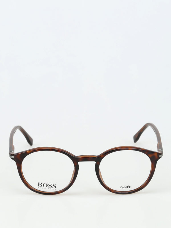 hugo boss round glasses