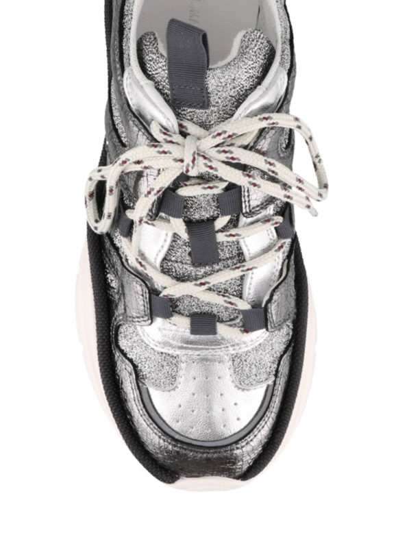 isabel marant silver sneakers