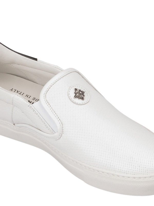 studded slip on trainers