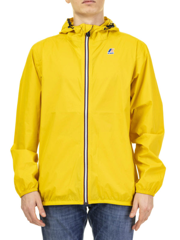 k way jacket yellow
