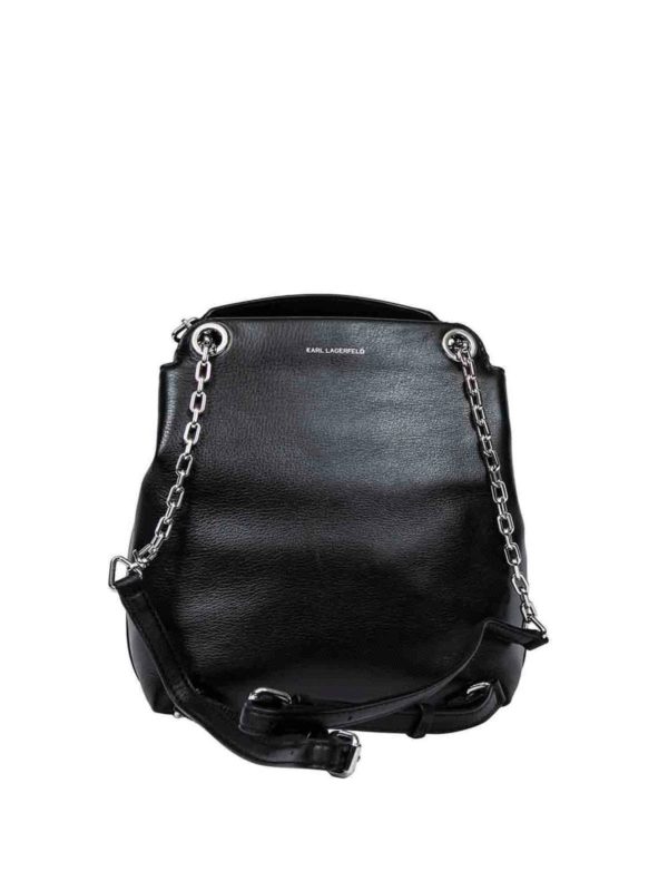karl lagerfeld studded backpack