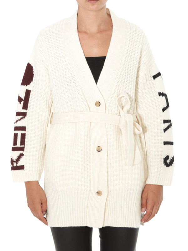 Kenzo Paris wool blend cardigan 