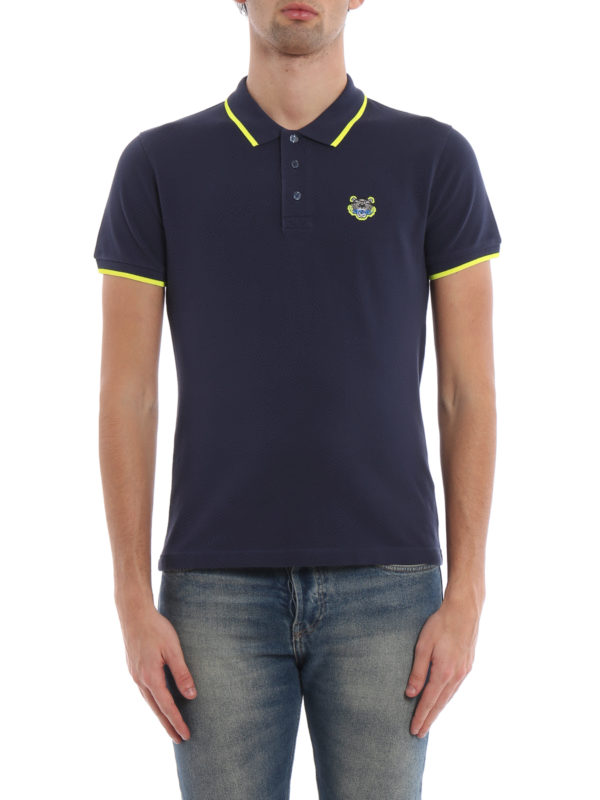 Kenzo Polo tiger Men| myCOMPANERO.com Size XS Couleur Presta Gray
