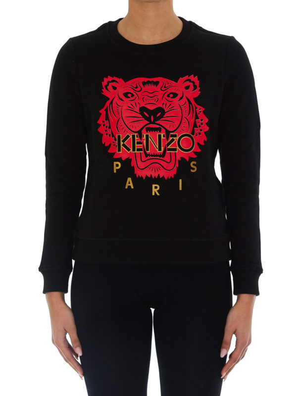 black and red kenzo shirt