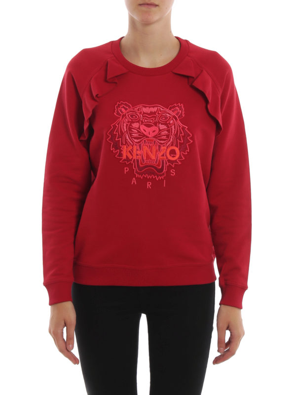 Kenzo - Tiger ruffled sweatshirt 