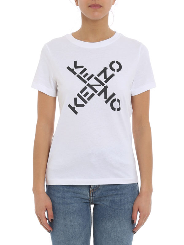 kenzo sleeve logo t shirt