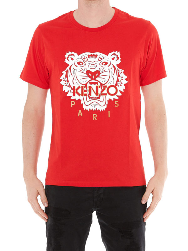 Tiger print T-shirt
