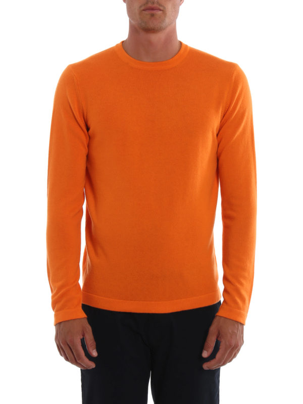 Orange cashmere sweater 