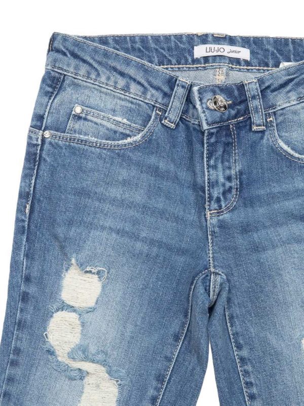 Jeans Liu Jo Junior - 5 pocket jeans - G17136D307977193 | iKRIX.com