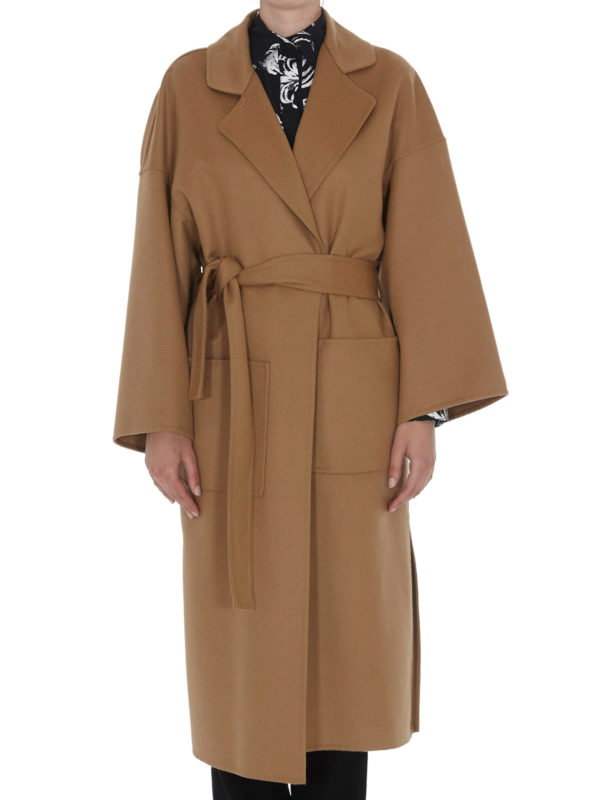 oversized knee length coat