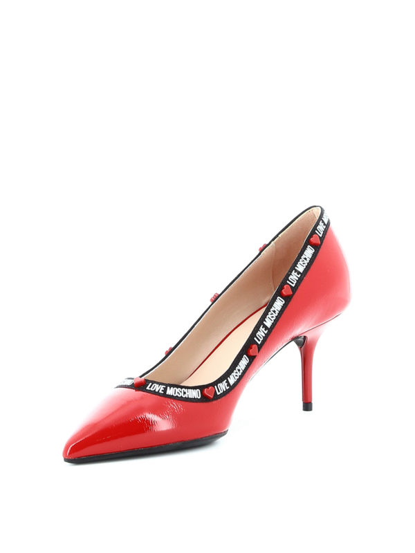 Court shoes Love Moschino Patent pumps JA10087G1AIC0500