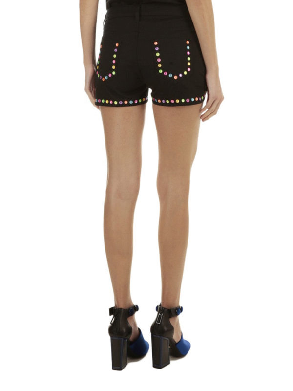 love moschino denim shorts