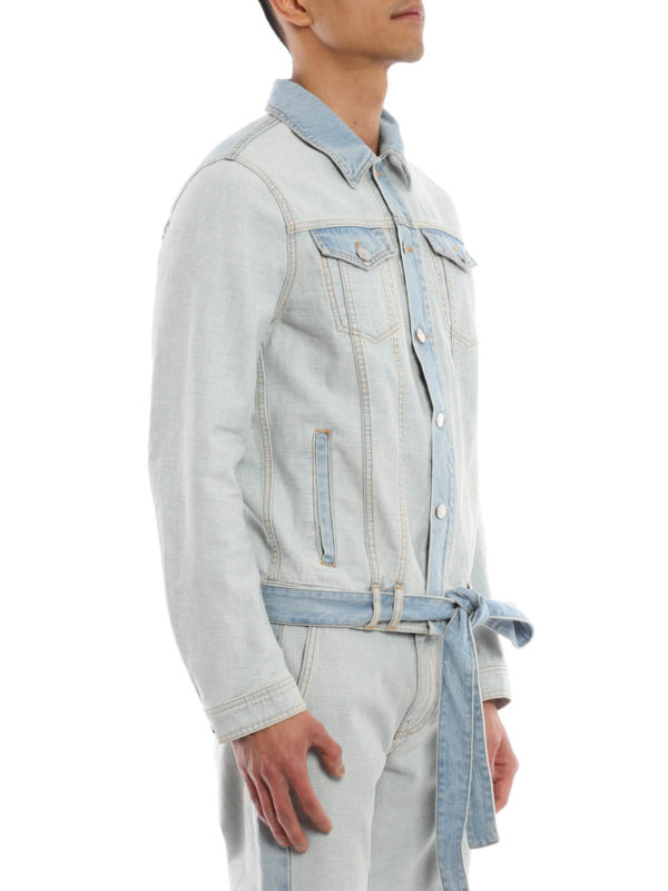 msgm denim trench