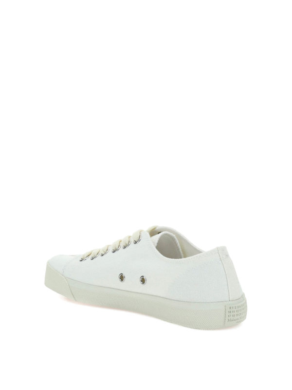 maison margiela women's tabi canvas sneakers