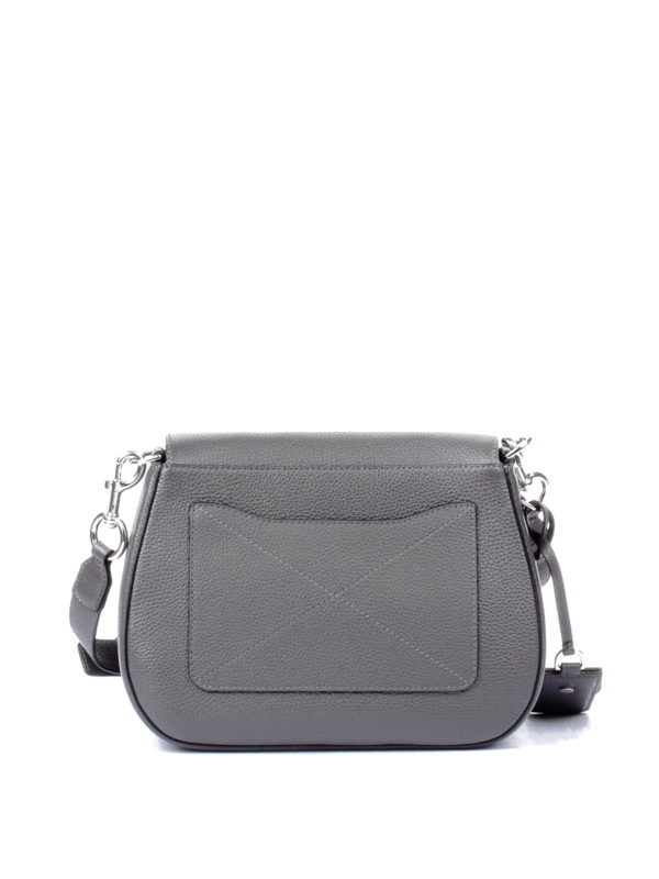 marc jacobs grey leather bag