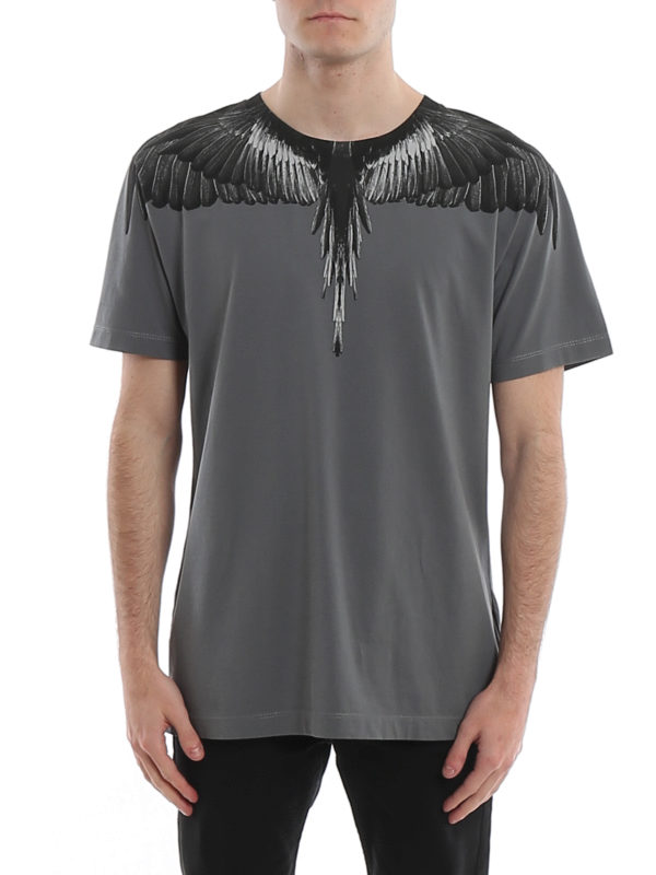 iKRIX Marcelo Burlon: t-shirts - Black Wings T-shirt