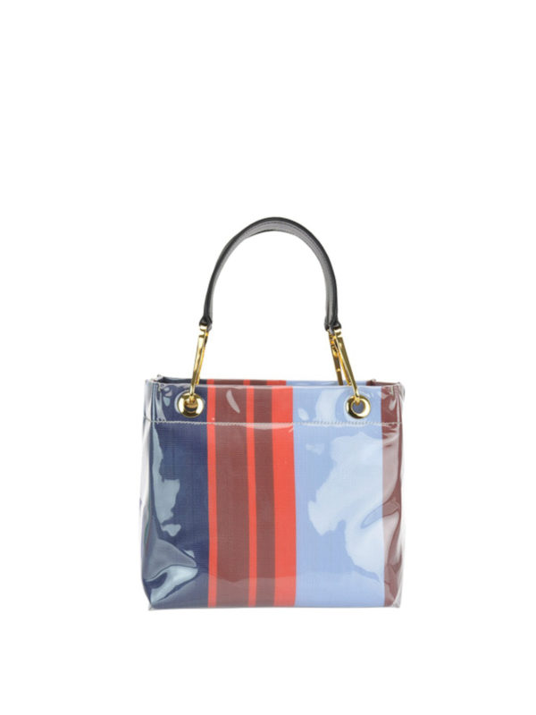 marni striped tote