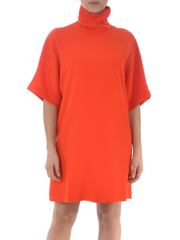 کوکتل Mcq - Turtleneck cady dress 