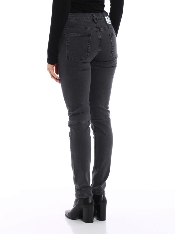 راسته Mcq - Denim slim fit jeans 