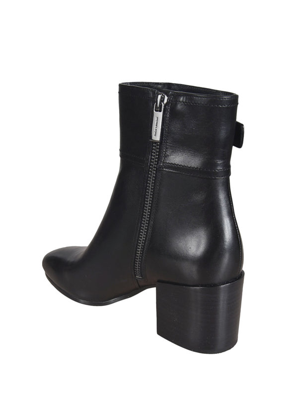 Ankle boots Michael Kors Kenya calfskin booties with side buckle