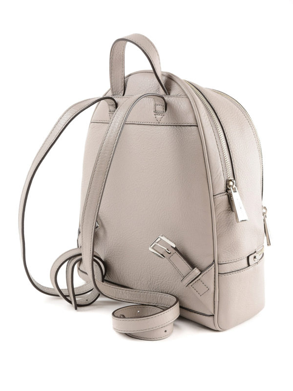 mk grey backpack