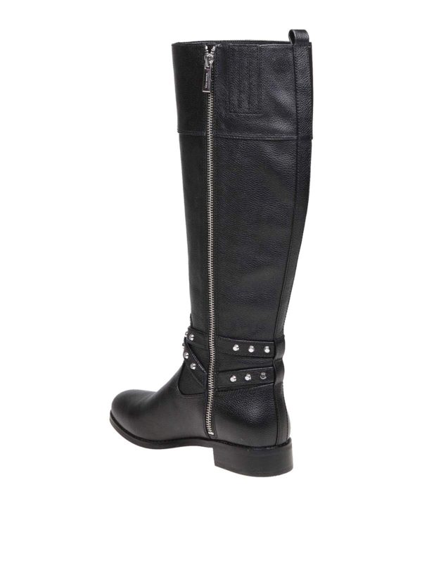 michael kors preston boots wide calf