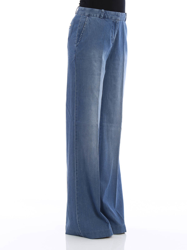 michael kors chambray pants