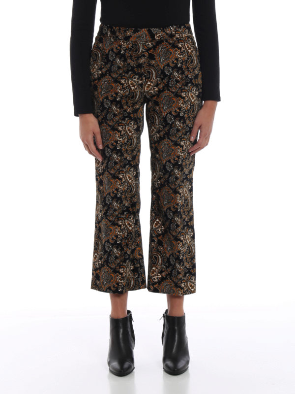 michael kors velvet pants