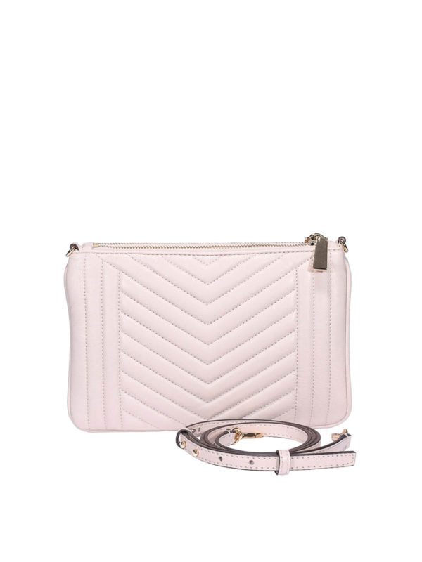 quilted leather clutch