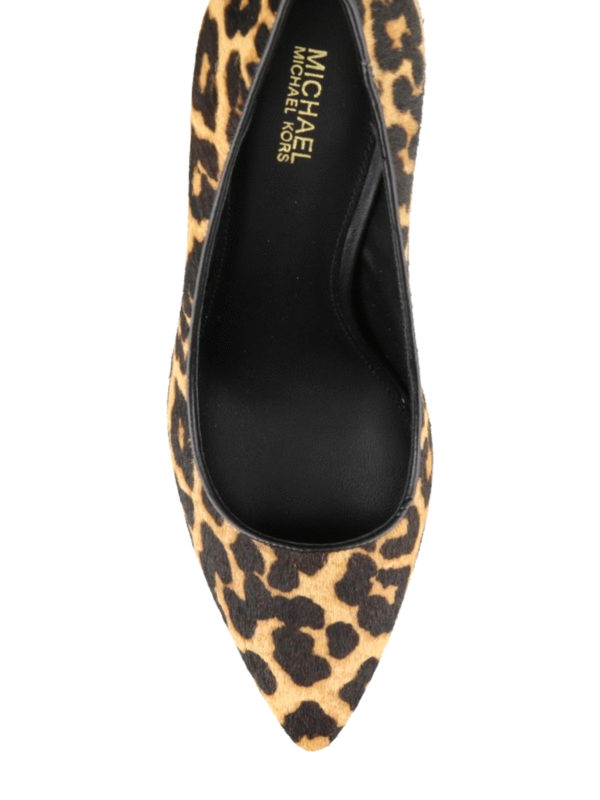 Dorothy Leo print haircalf pumps 