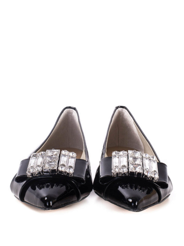 michael kors patent leather flats