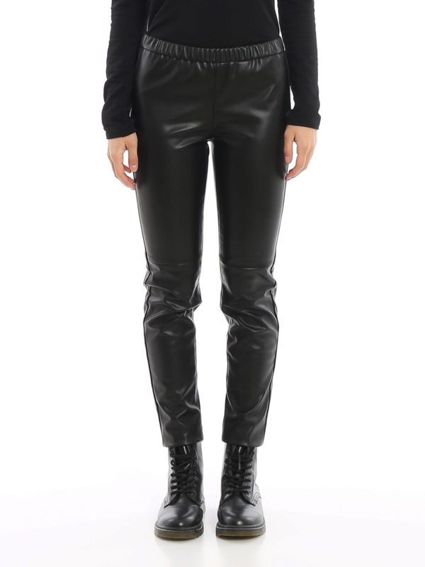 michael kors leather pants