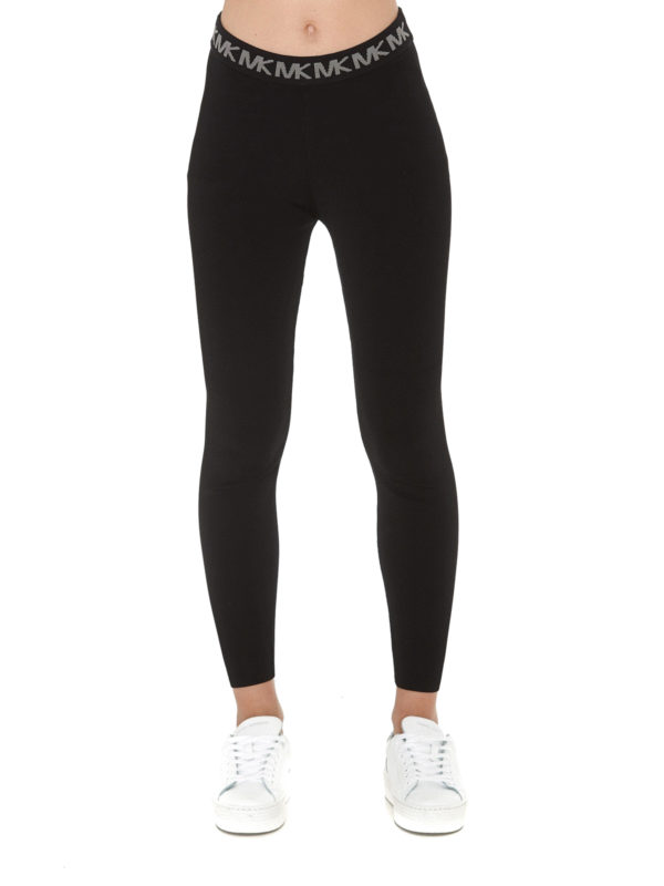 michael kors leggings logo