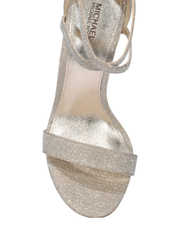 michael kors glitter sandals