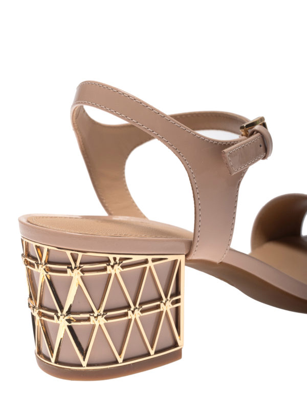 michael kors block sandals