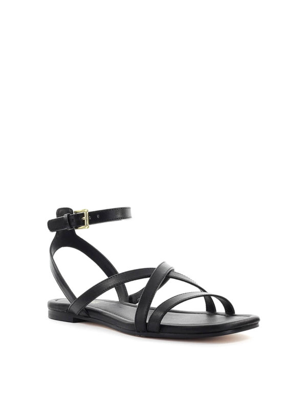 michael kors tasha leather slingback sandals