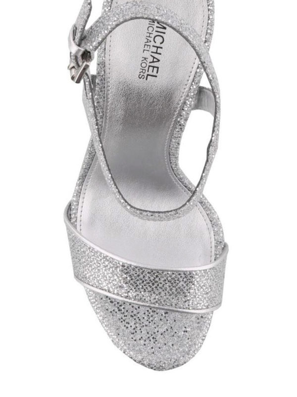 michael kors glitter heel