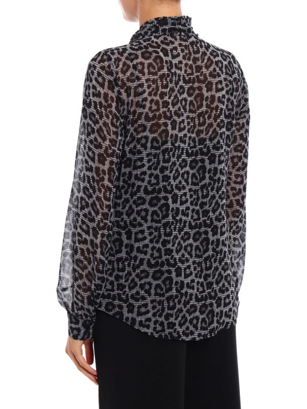 michael kors cheetah shirt