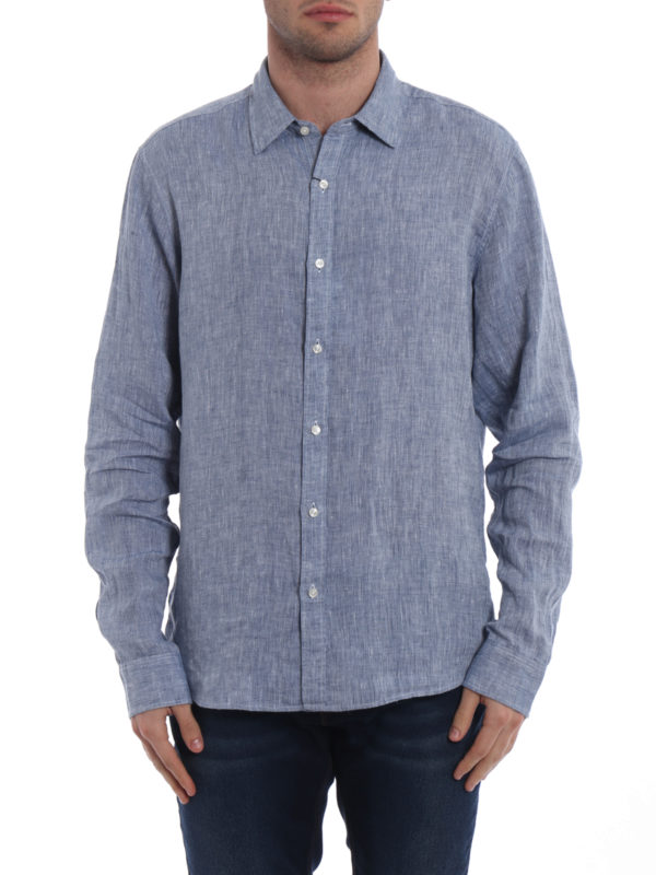 michael kors linen shirt