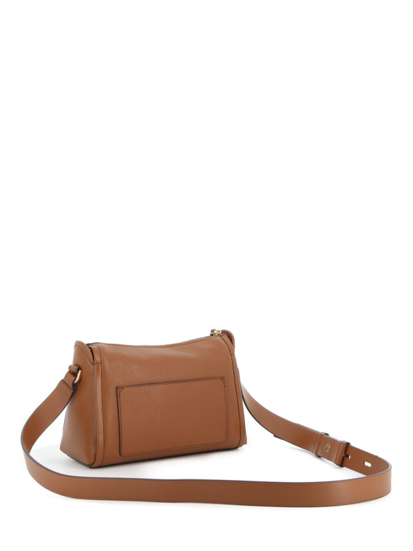 Carine large hammered leather bag 