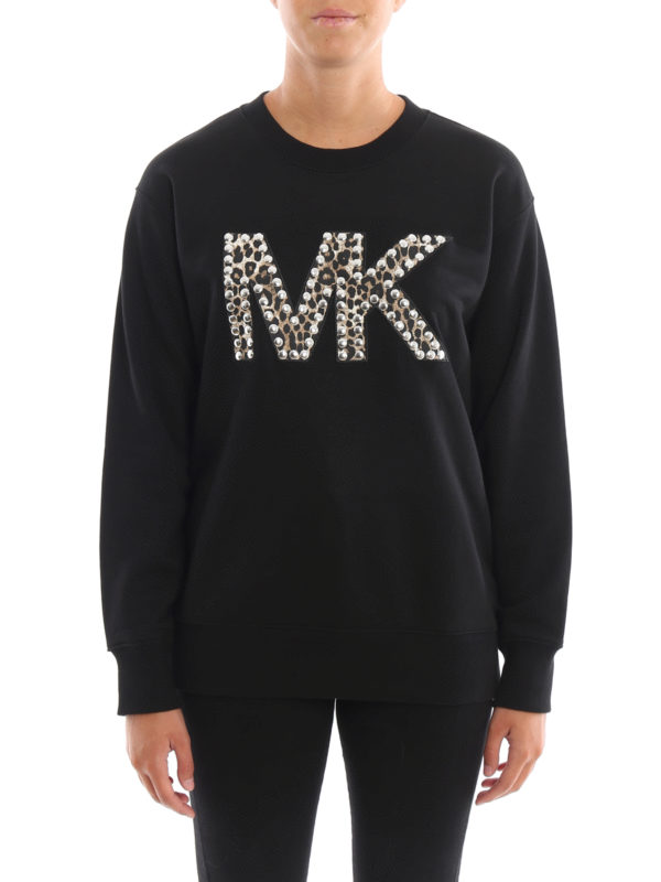 mk logo sweater