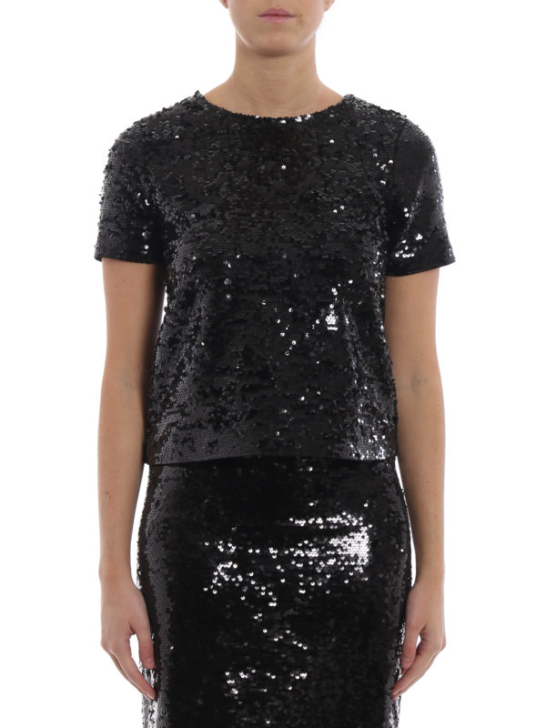 michael kors sequin top